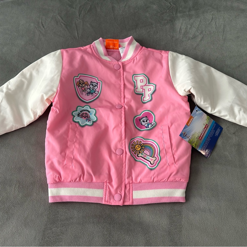 NWT Paw Patrol Bomber 4T